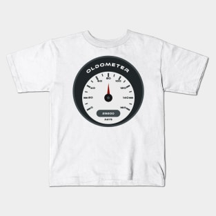 80th birthday oldometer Kids T-Shirt